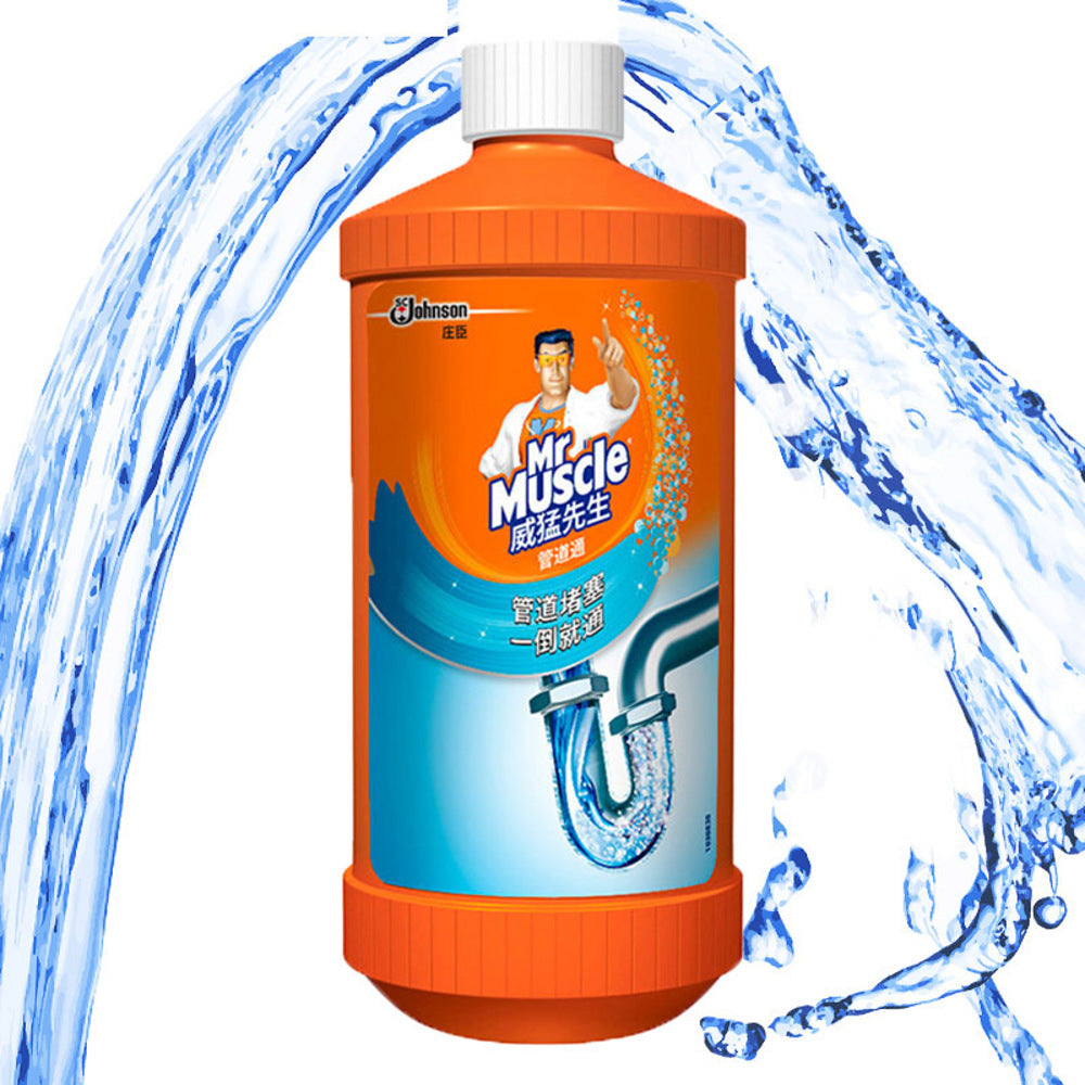 Mr-Muscle-Drain-Cleaner-500g-–-Drain-Unblocker-for-Sinks-&-Showers-2