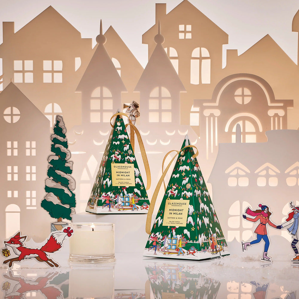 Glasshouse-Fragrances-Midnight-in-Milan-Scented-Candle-Ornament-–-Saffron-&-Rose,-30g-(Christmas-2025-Limited-Edition)-2