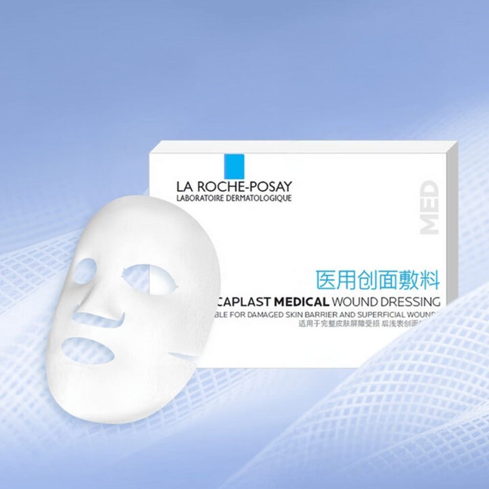 La-Roche-Posay-Cicaplast-Medical-Wound-Dressing-Sheet-Mask---5-Sheets---For-Damaged-Skin-Barrier-&-Superficial-Wounds-2