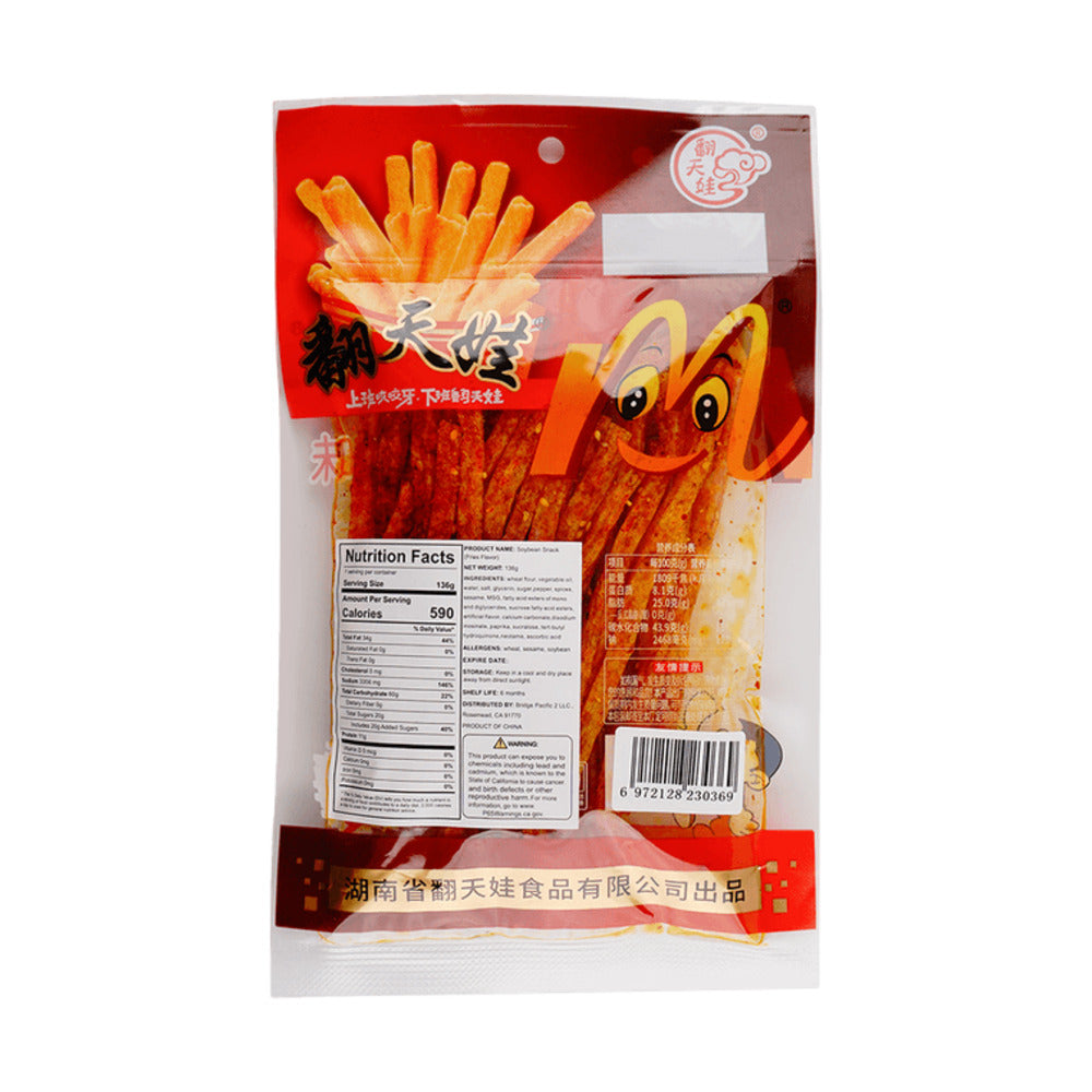 Fantianwa-Spicy-Wheat-Gluten-Sticks-(French-Fries-Style)-136g---Chinese-Latiao-Snack-2
