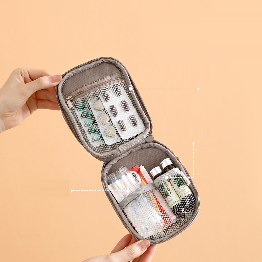 Túi đựng thuốc du lịch FaSoLa 1 chiếc – đa ngăn gọn nhẹ