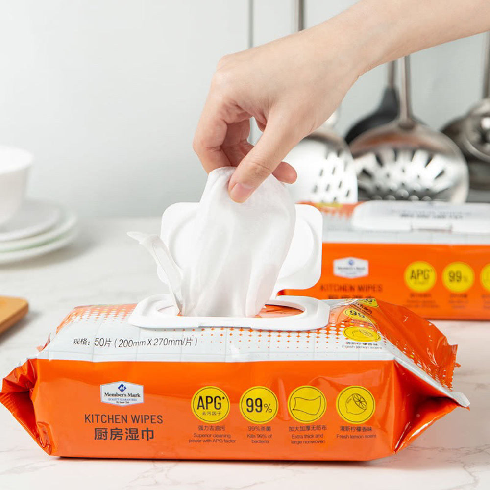 Member's-Mark-Kitchen-Wipes-50-Sheets-x-8-Packs-(400-Wipes-Total)---Antibacterial-Degreasing-Cleaning-Wet-Wipes-2
