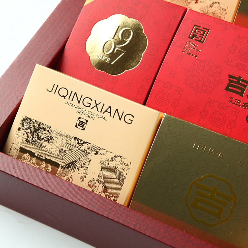 Jiqingxiang-Mid-Autumn-Pastry-Gift-Box---9-Pieces,-600-g---Assorted-Mooncakes-&-Traditional-Pastries-2