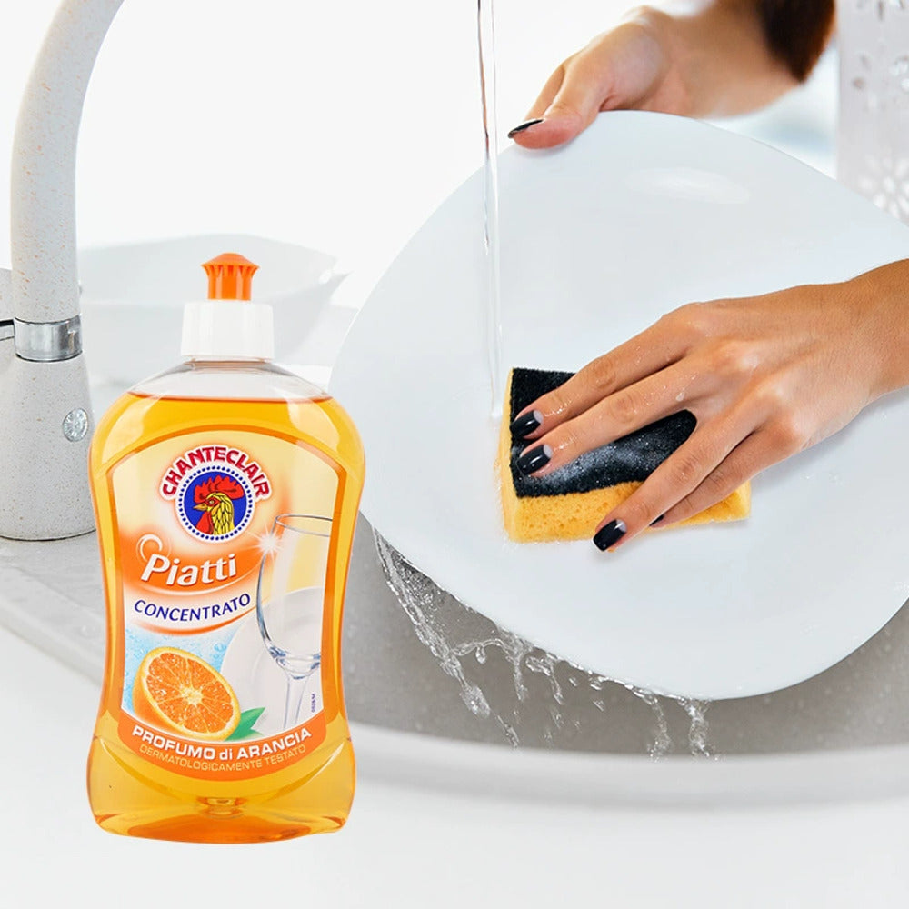 Chanteclair-Piatti-Orange-Scent-Concentrated-Dishwashing-Liquid-500ml---Citrus-Dish-Soap-2