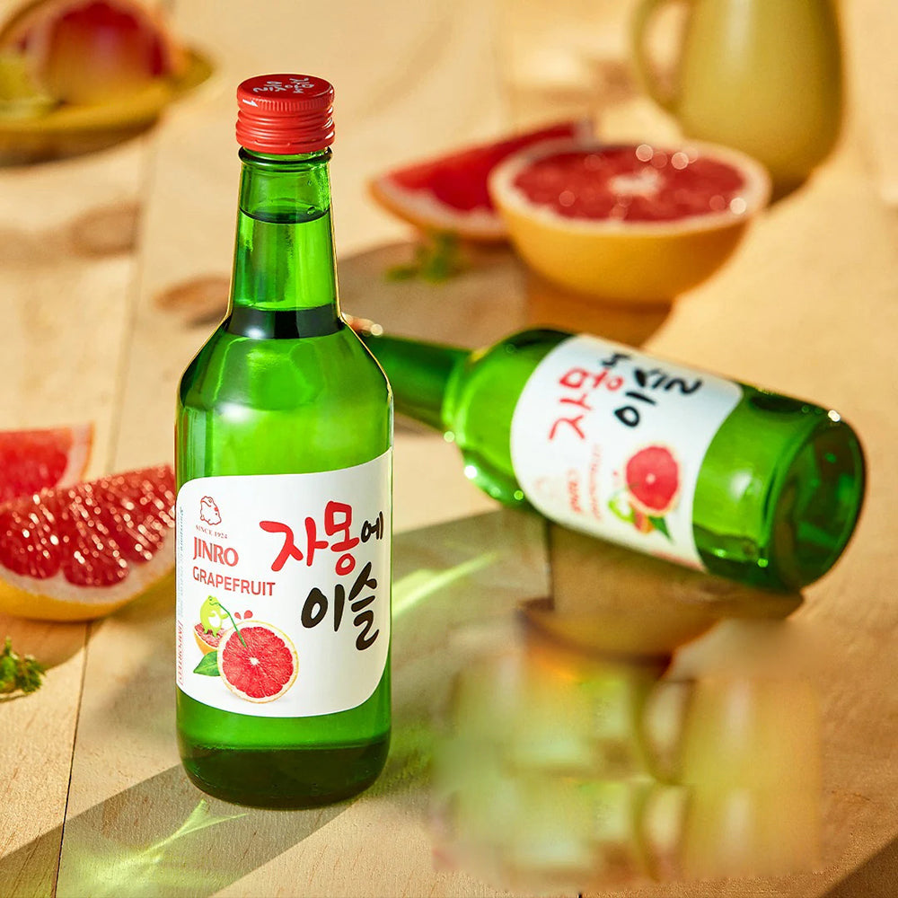 Soju Jinro Hương Bưởi 360 ml – soju Hàn Quốc vị bưởi