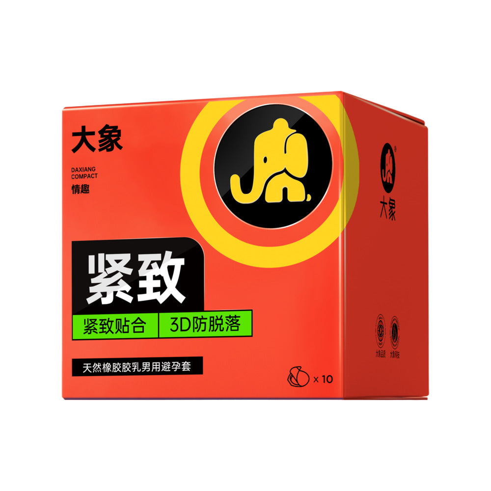 Daxiang-Compact-Snug-Fit-Condoms-–-10-Pack---Natural-Latex,-3D-Anti-Slip-Design-2