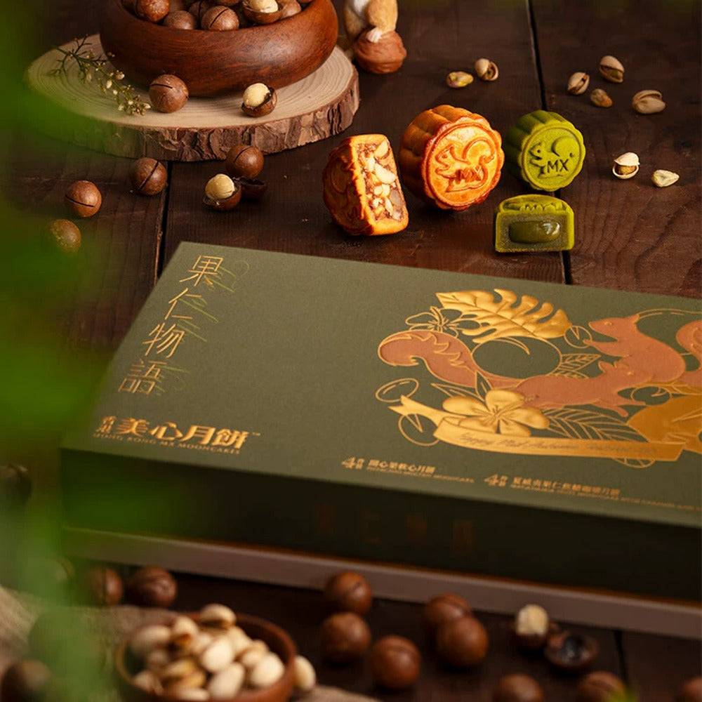 Hong-Kong-MX-Mixed-Nuts-Mooncakes-Gift-Box-–-8-Pieces,-460g-2