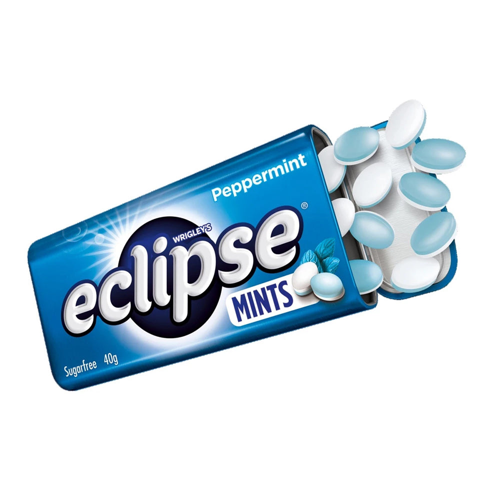 Eclipse Plus Mints Eclipse Peppermint Sugarfree Mints - 40g – Umall - Australia's Largest ...