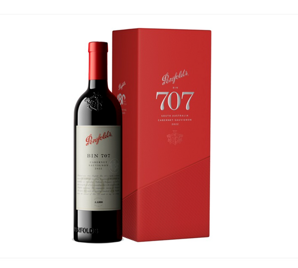 Penfolds Bin 707 Cabernet Sauvignon 2022 Gift Box 750mL
