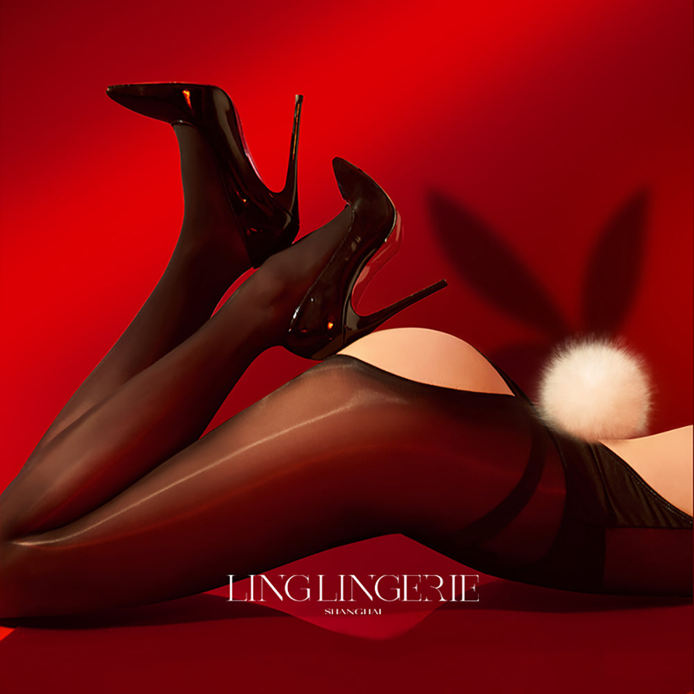 Ling-Lingerie-Black-Stockings---L-Size-1