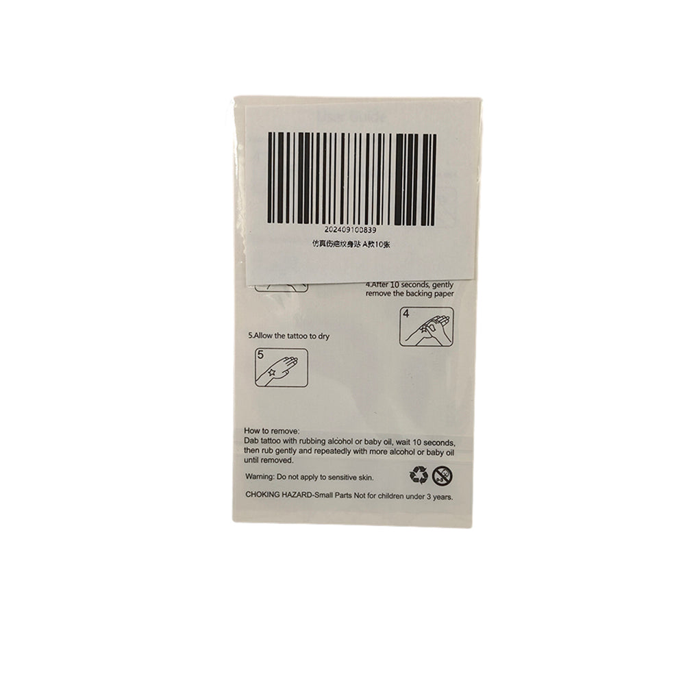 Halloween-Realistic-Scar-Tattoo-Stickers---Style-A,-10-Sheets-X3-1