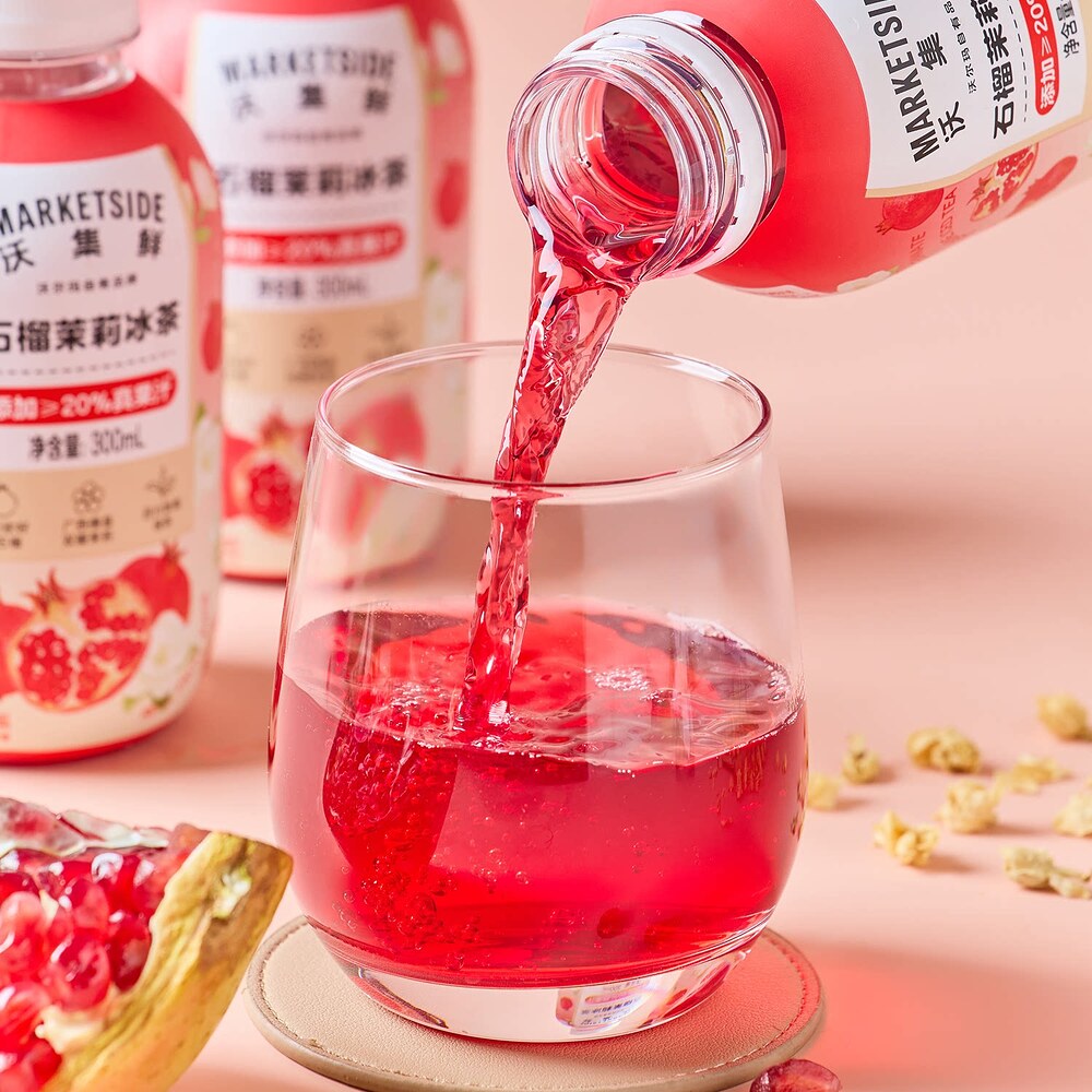 Marketside Pomegranate Jasmine Iced Tea 300ml x 3 – Limited Import ...