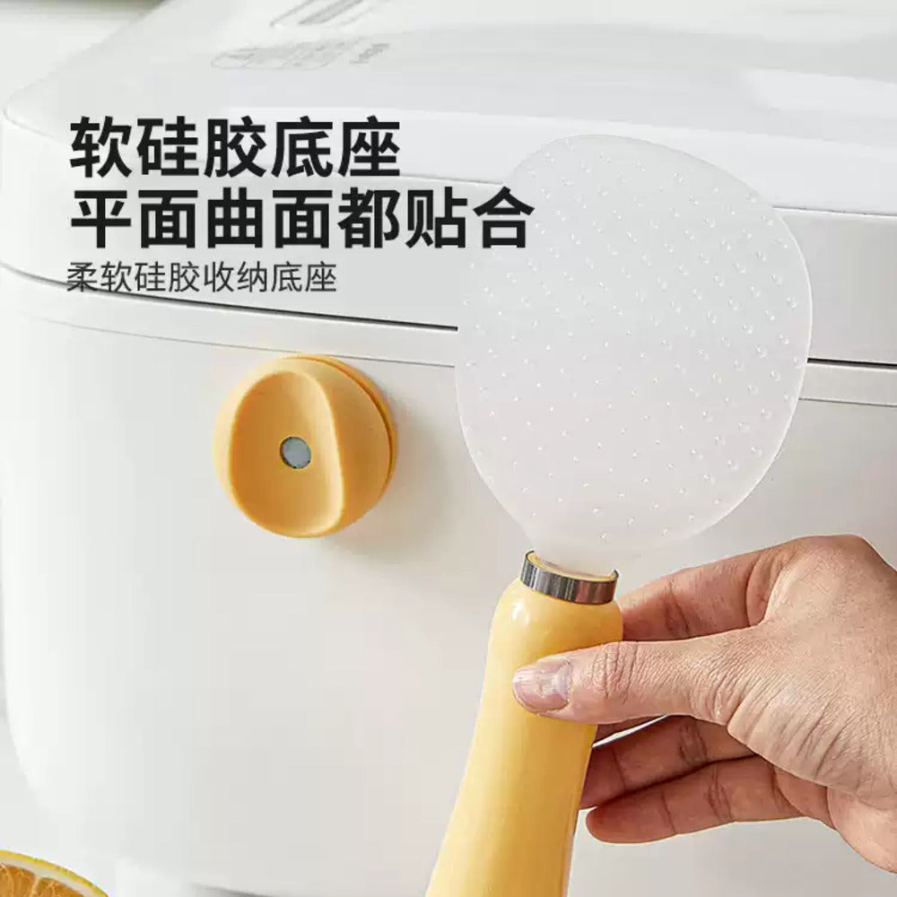 Modern-SweetHome-Stand-Up-Non-Stick-Rice-Paddle-with-Suction-Base-–-White-3