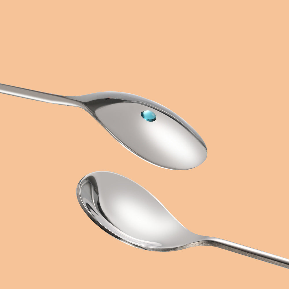 Muỗng FaSoLa hình mèo đen trắng 1 chiếc – muỗng khuấy cà phê & trang trí bàn ăn