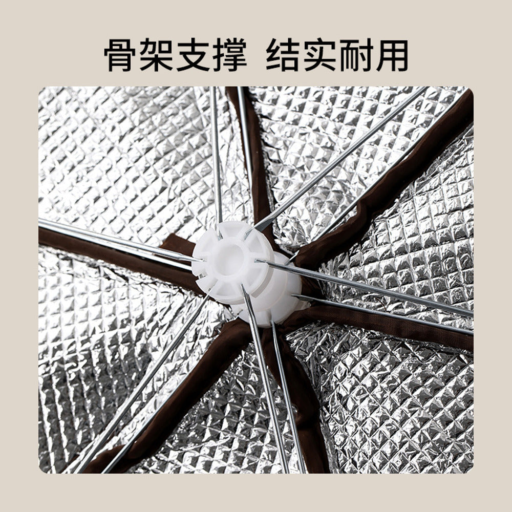 FaSoLa-Insulated-Food-Cover,-Beige---Large---Heat-Retaining-Food-Tent-3