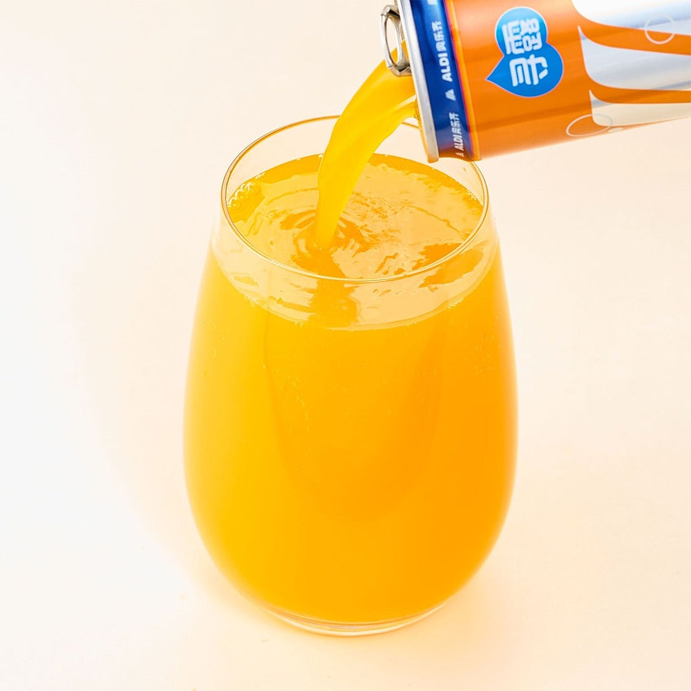 Xunlu-Sparkling-Orange-Juice-Soda-Original-330ml-(Pack-of-6)-–-Limited-Import-3