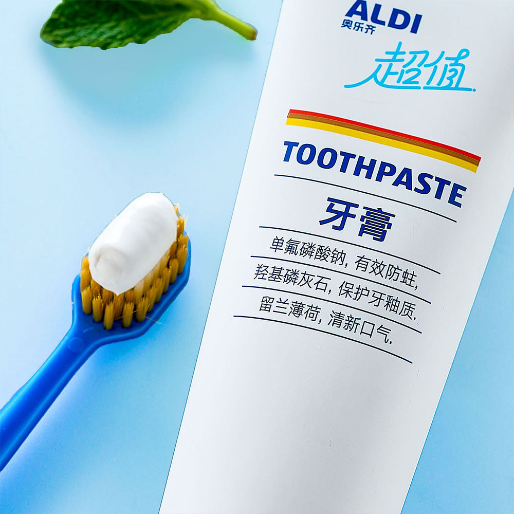 ALDI-Value-Fresh-Mint-Anti-Cavity-Toothpaste-150g-–-Limited-Import-3