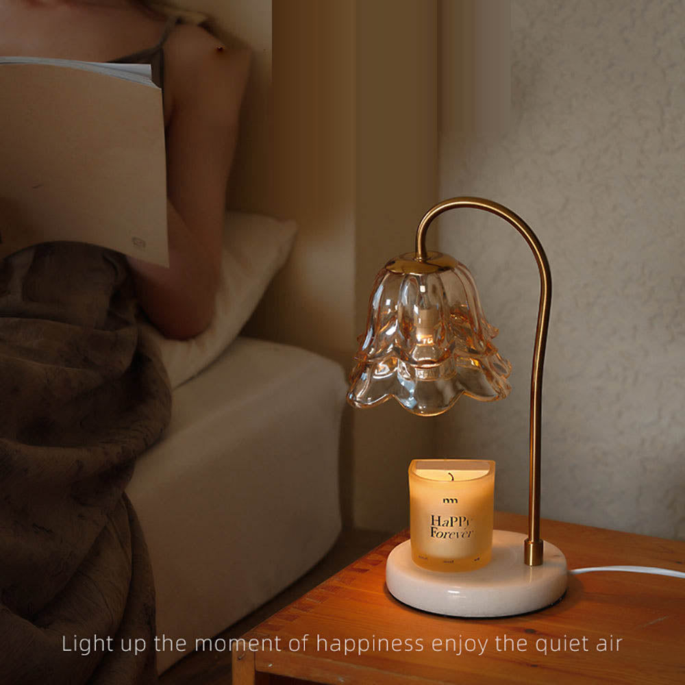 Đèn Hâm Nóng Nến Emmamolly Hoa Linh Lan Trắng – tỏa hương dịu dàng