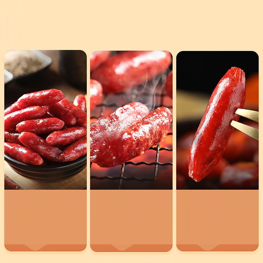 Bestore Mini Grilled Sausages – Spicy Crispy Cartilage Flavor 145g - Ready-to-Eat Snack Sausages