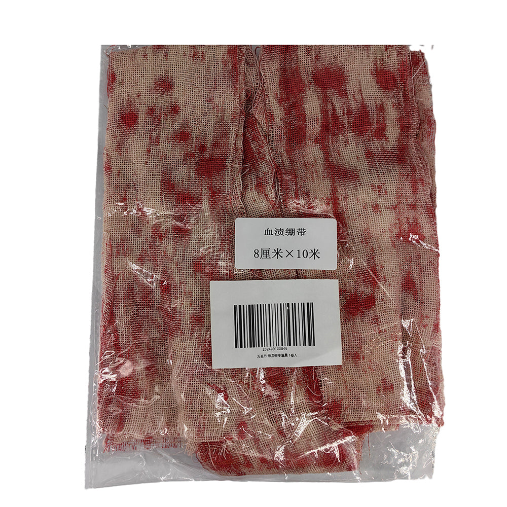 Băng gạc giả máu Halloween 1 cuộn – hiệu ứng vết thương chân thực