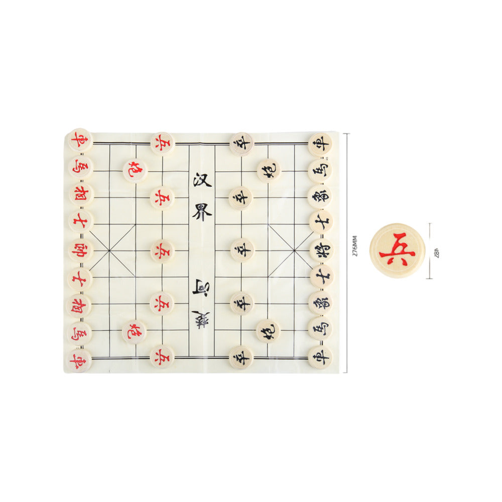 Deli-Wooden-Chinese-Chess-Set-–-3.0-cm-White-Pieces---Traditional-Xiangqi-Board-Game-3