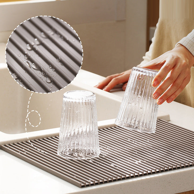 Thảm Chịu Nhiệt FaSoLa Nâu Nhạt 1 miếng – lót nồi chảo silicon đa năng