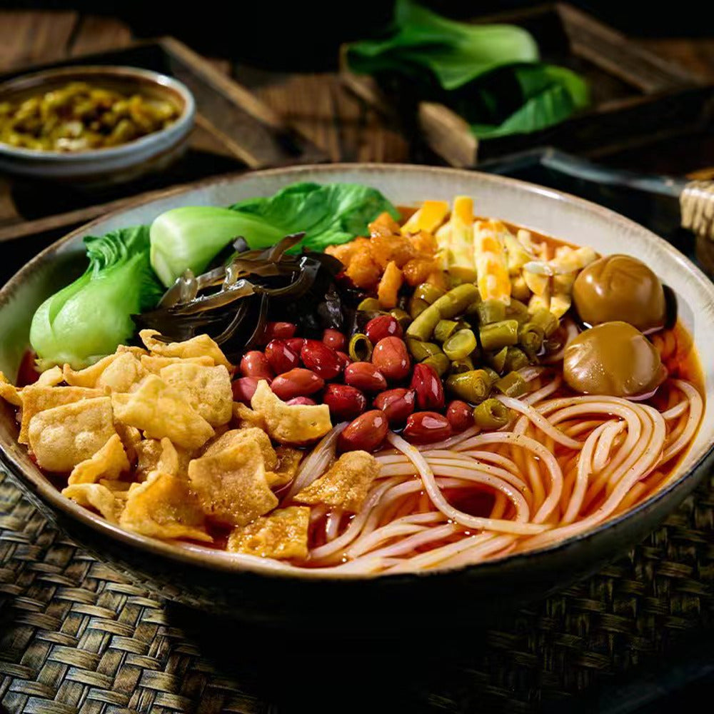 Aldi-Gu-Yue-Renjia-Liuzhou-Snail-Rice-Noodles-–-Extra-Spicy,-Extra-Pungent-400g-–-Limited-Import---Luosifen-3