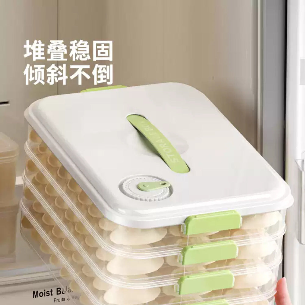 Modern-Housewife-3-Tier-Green-Freezer-Dumpling-Storage-Box---Holds-150-210-Dumplings-3