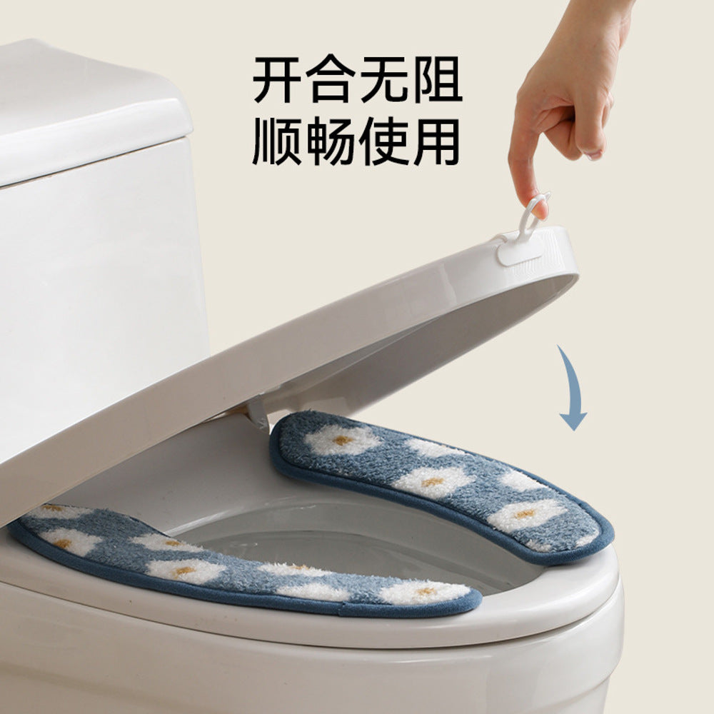 FaSola-Cloud-Velvet-Toilet-Seat-Mat---Blue-3