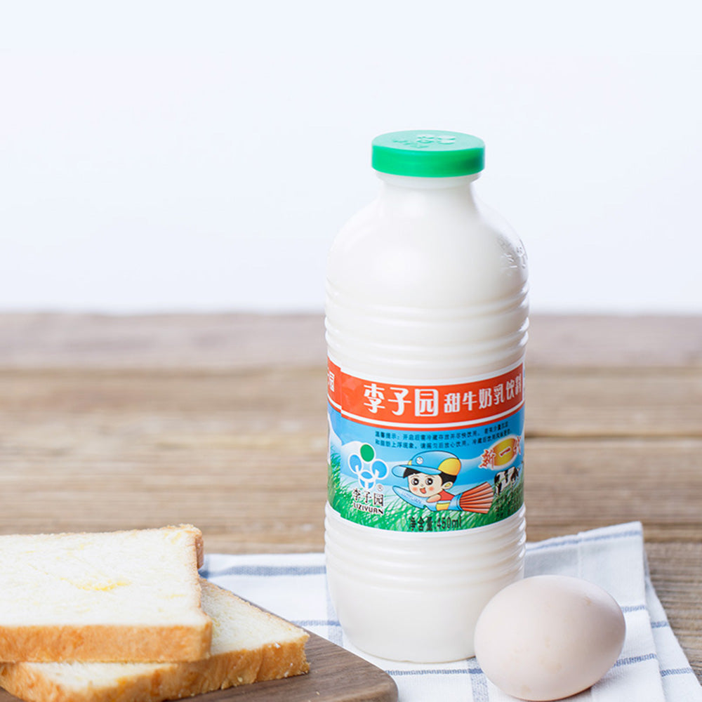 Liziyuan-Sweet-Milk-Beverage-Original-Flavor---450ml-x-12-Bottles-1
