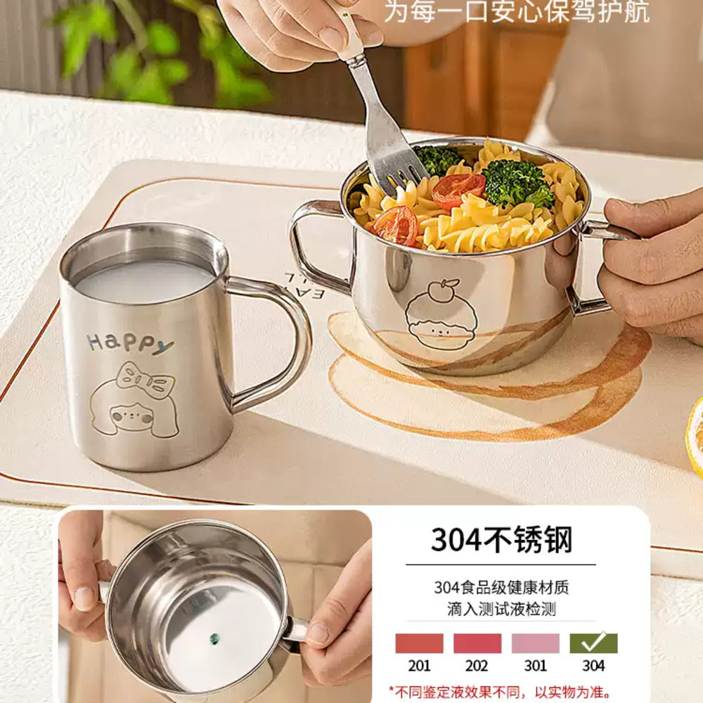 Modern-Housewife-304-Stainless-Steel-Double-Handle-Bowl-(Girl-Design)-–-Cute-Two-Handle-Soup/Noodle-Bowl-3