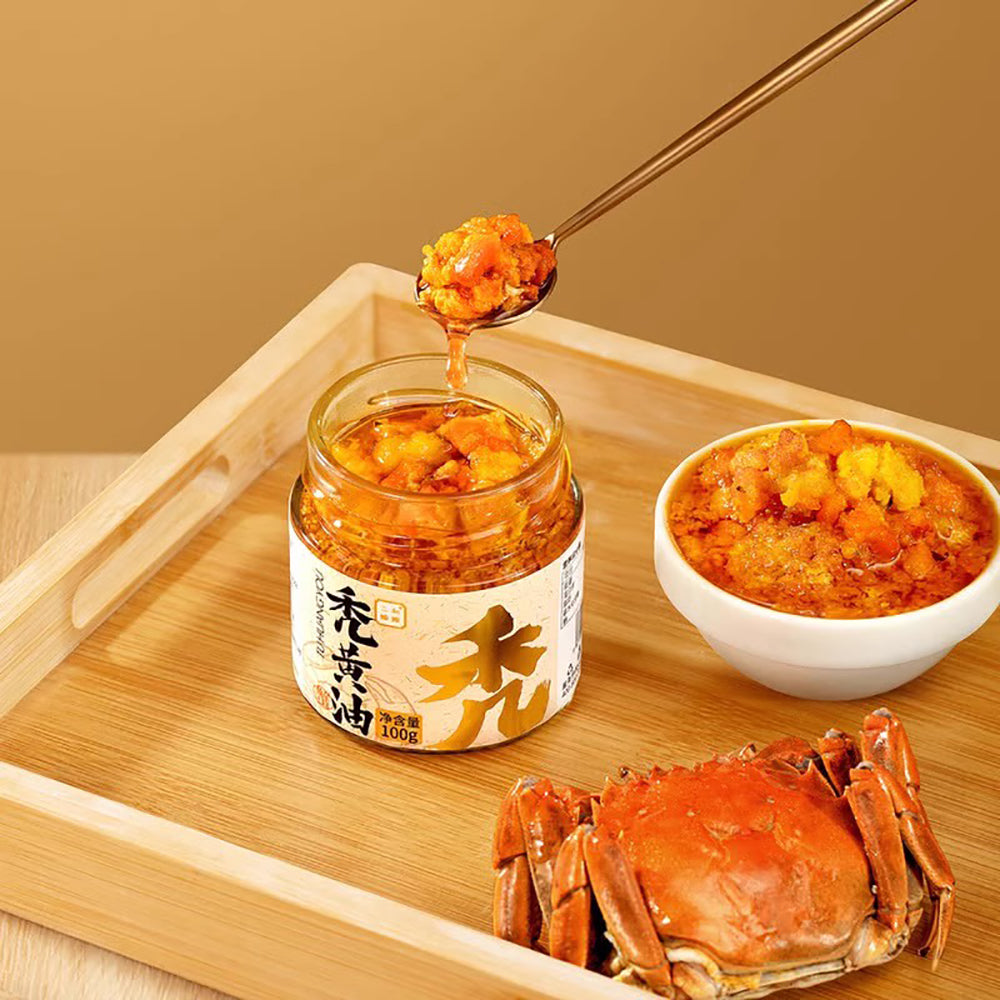 Crab Roe Oil Erhe JiaJia Crab Roe Sauce 100g x 3 Jars – Umall - Australia's Largest ...