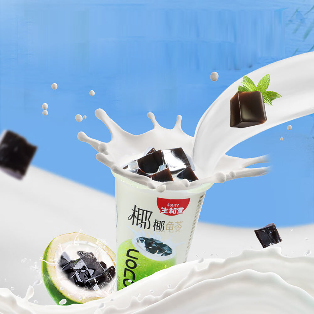 Sunity Coconut Herbal Jelly - Original Flavor, Low Sugar - 390g