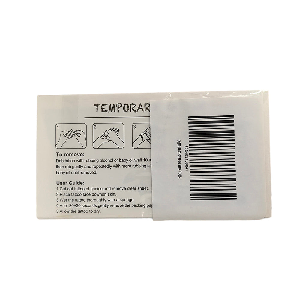 Hình xăm dán sẹo Halloween Style B 10 tờ – sẹo giả 3D chân thực