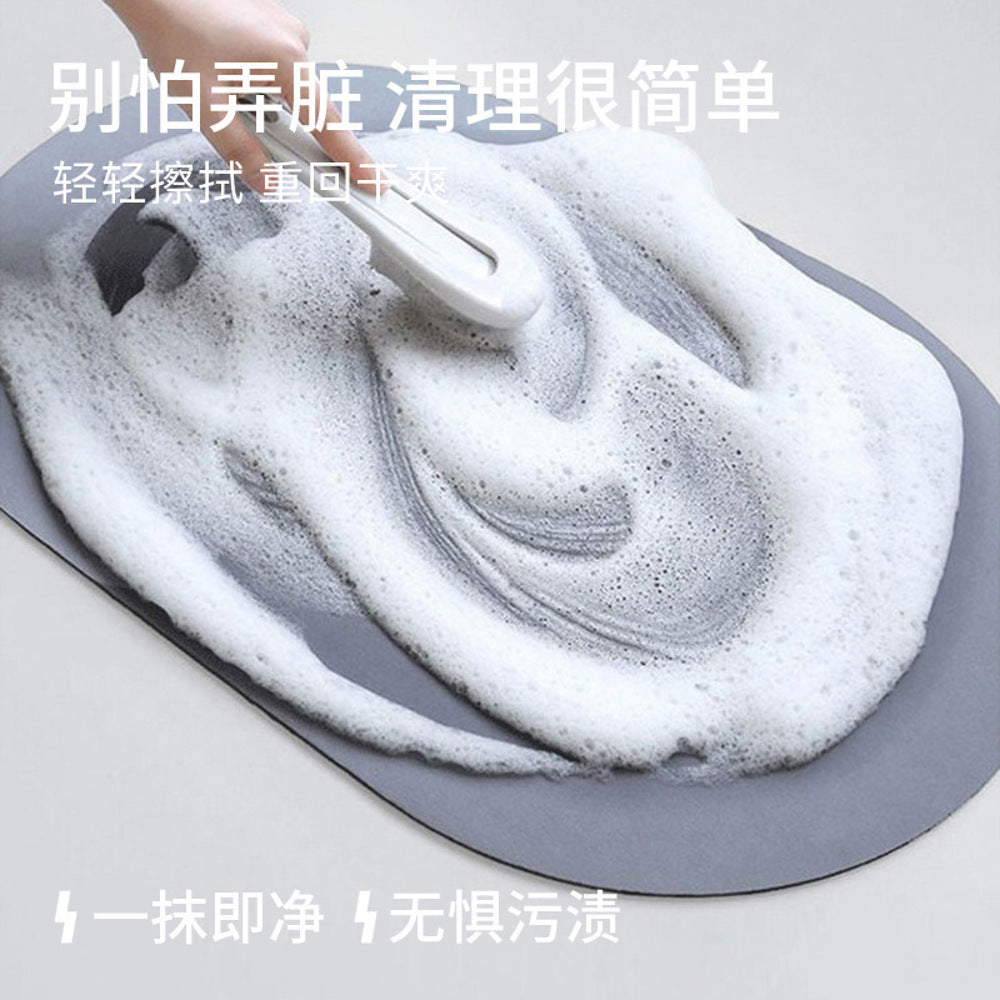 Sanli-Diatomaceous-Earth-Bath-Mat-–-SpongeBob-&-Patrick-Jellyfishing,-Oval,-50-x-80-cm---Quick-Dry-Non-Slip-Bathroom-Floor-Mat-3