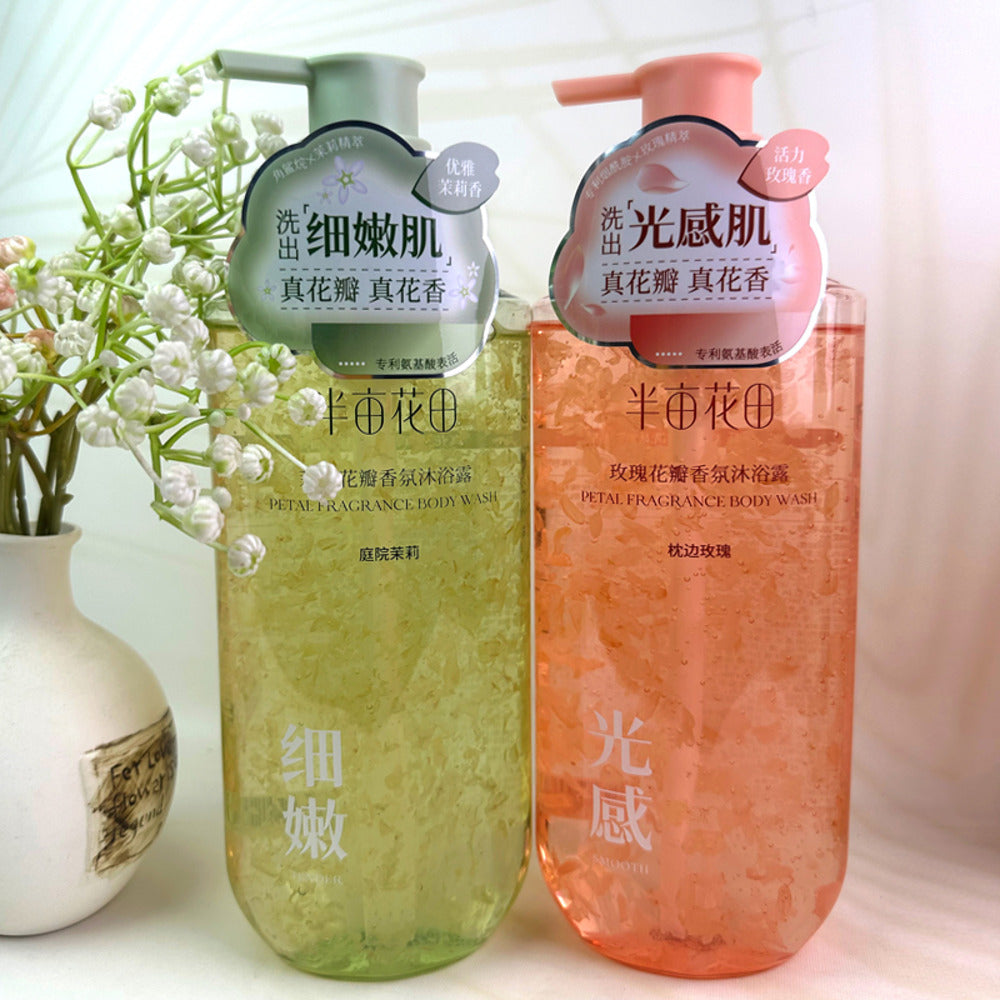 Banmu-Huatian-Petal-Fragrance-Body-Wash-–-Bedside-Rose-500g---Rose-Petal-Infused-Shower-Gel-3