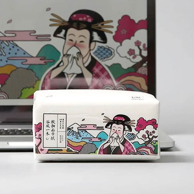 Giấy ăn Lifease 3 lớp 120 tờ x 6 gói – siêu mềm mại, thấm hút tối ưu