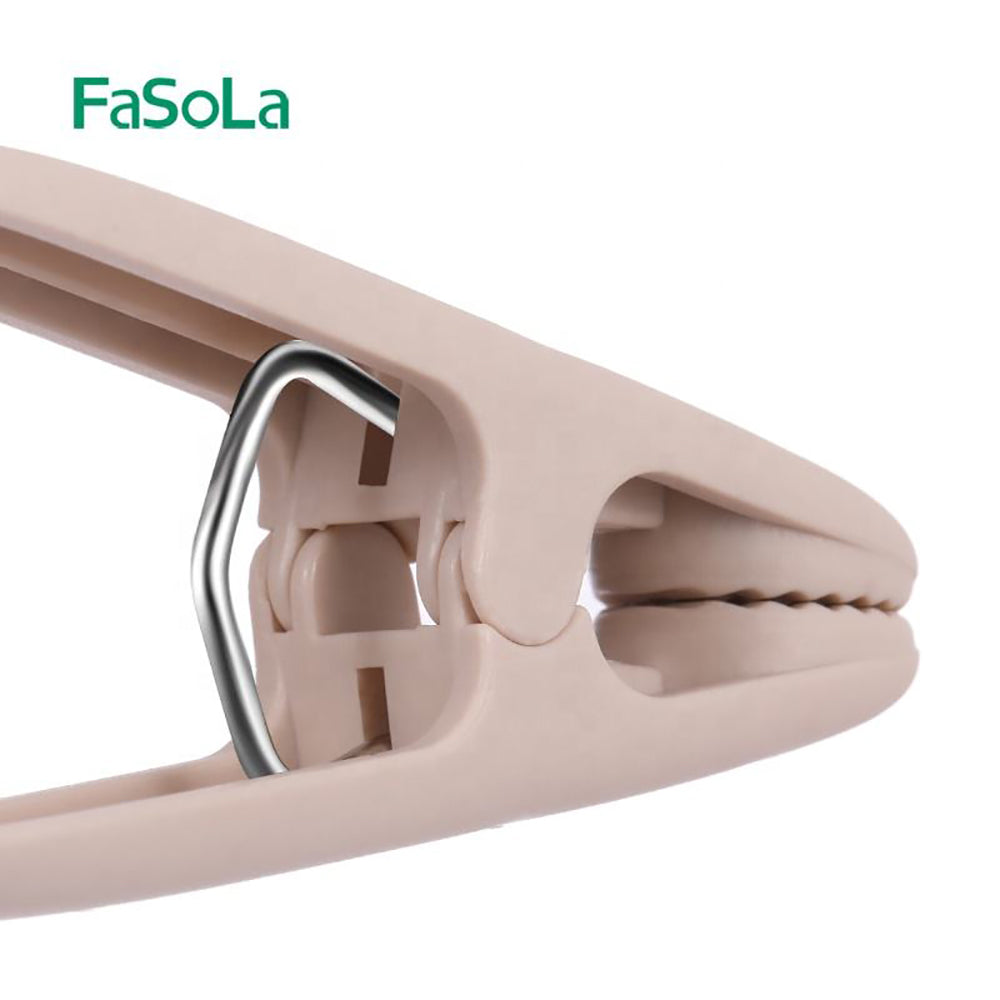 FaSoLa-Hanging-Clothes-Clips---Assorted-Colors,-12-Pieces-1