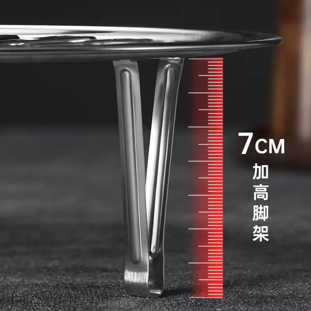 Cooker-King-304-Stainless-Steel-Steaming-Rack-30-cm-–-Steam-Plate-Insert-for-Pots-&-Woks-(Diameter-29.8-cm)---Multi-Pot-Steamer-Tray-3