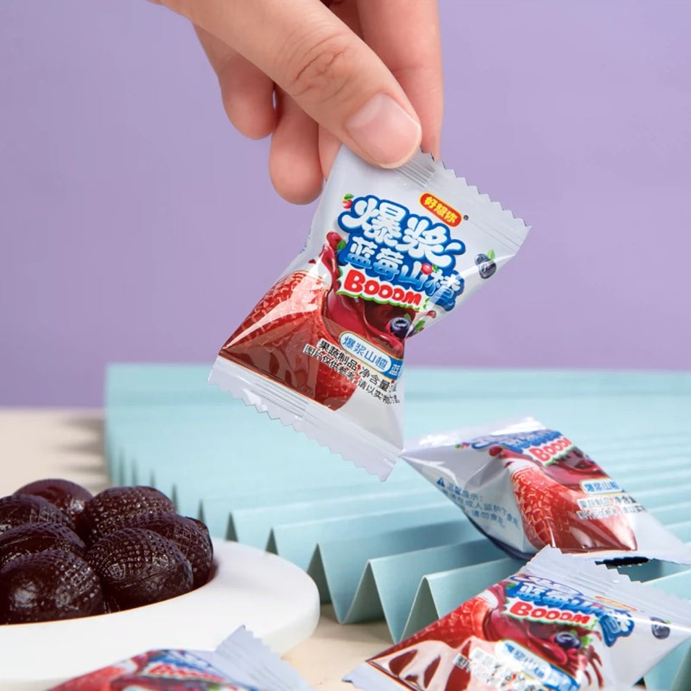 Haoxiangni-Booom-Blueberry-Filled-Hawthorn-Snack---100g-3