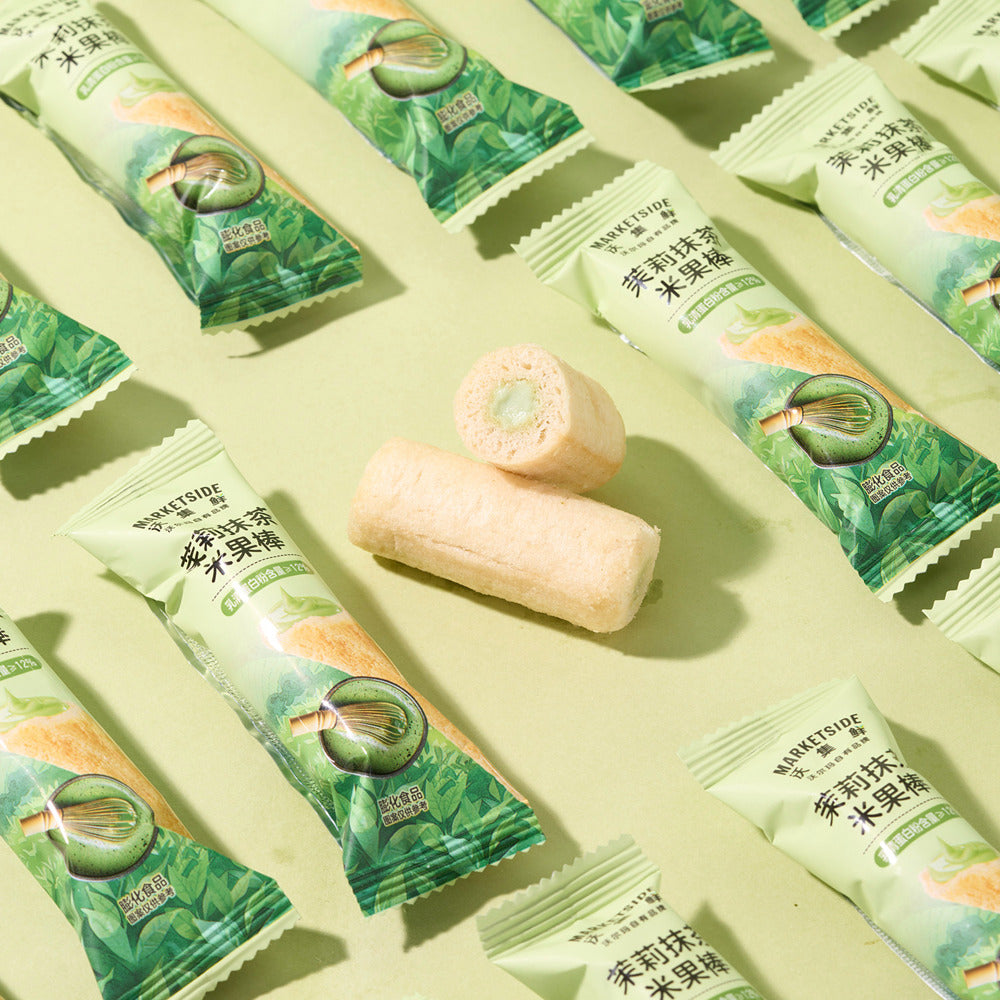 Marketside Jasmine Matcha Rice Puff Sticks 138g – Limited Import ...