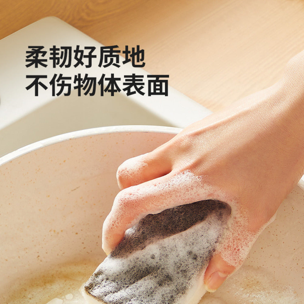 Cooker-King-Dual-Color-Kitchen-Scrub-Pads,-5-Pieces-x-3-Packs-(15-Pads-Total)-–-Non-Scratch-&-Heavy-Duty-Cleaning-Sponges-3