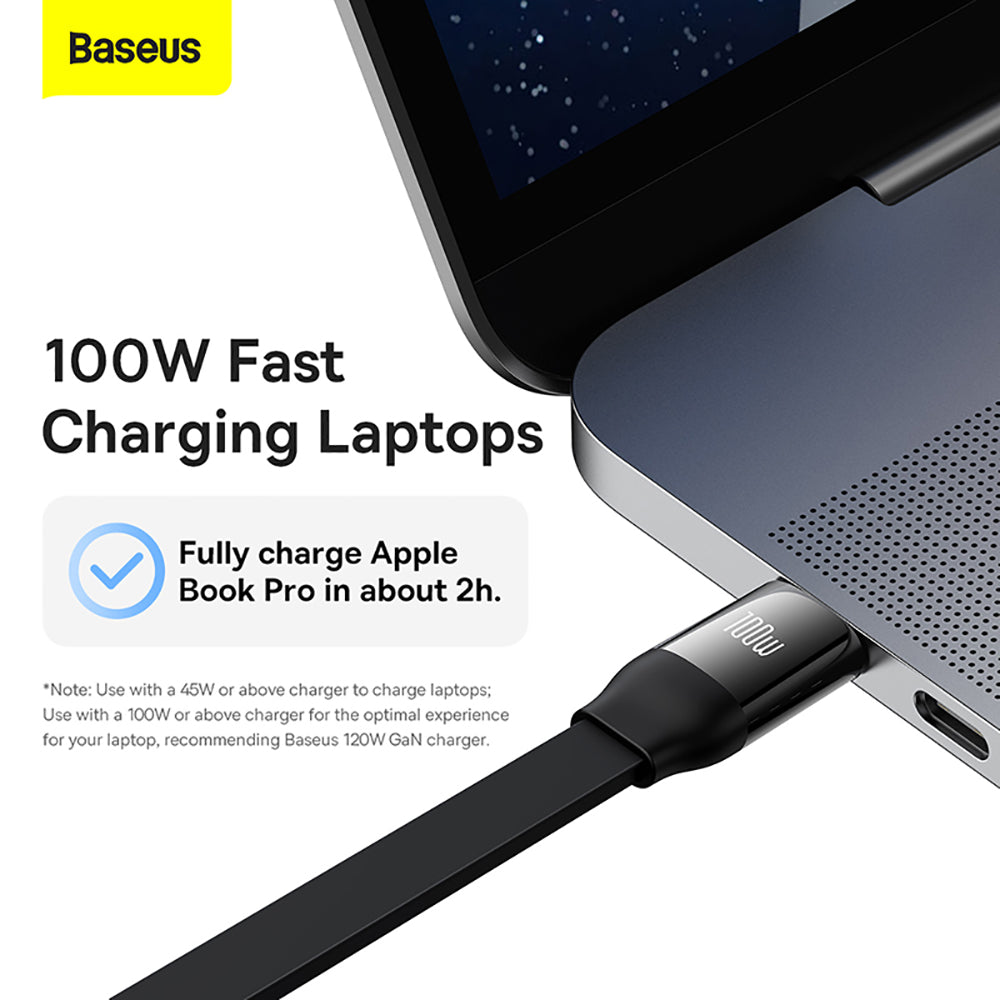 Baseus-Mirror-Series-2-3-in-1-Retractable-Fast-Charging-Cable-Type-C-to-M+L+C-100W-1.1m-Black-1