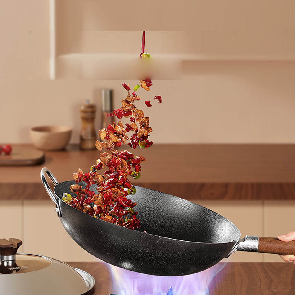 Cooker King Heritage Iron Wok - 36cm