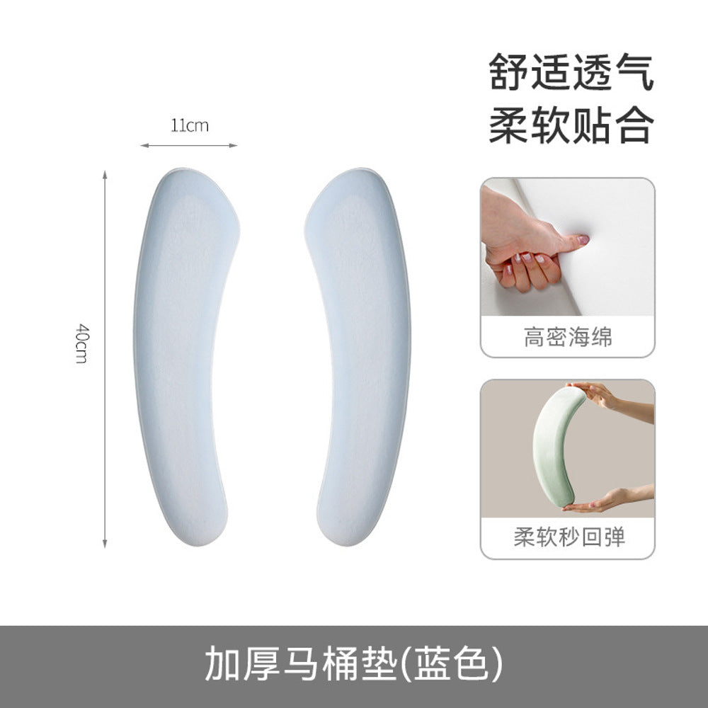 FaSoLa-Thickened-Toilet-Seat-Cushions,-1-Pair---Blue-3