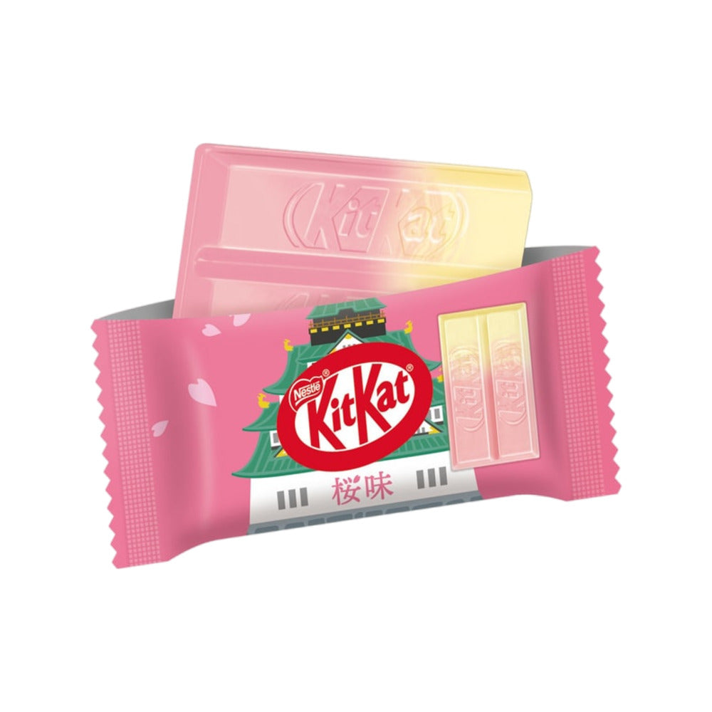 Nestlé-KitKat-Osaka-Castle-Sakura-Flavour-–-10-Mini-Bars---Limited-Edition-Japanese-Cherry-Blossom-Chocolate-Wafer-3