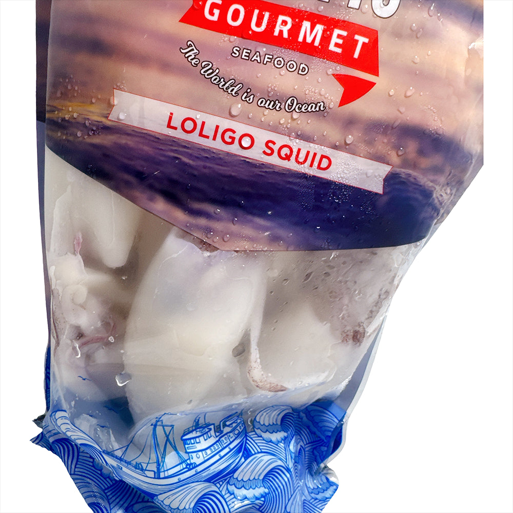 Pacific-Gourmet-Whole-Loligo-Squid,-Cleaned,-Size-4/6---1kg-1
