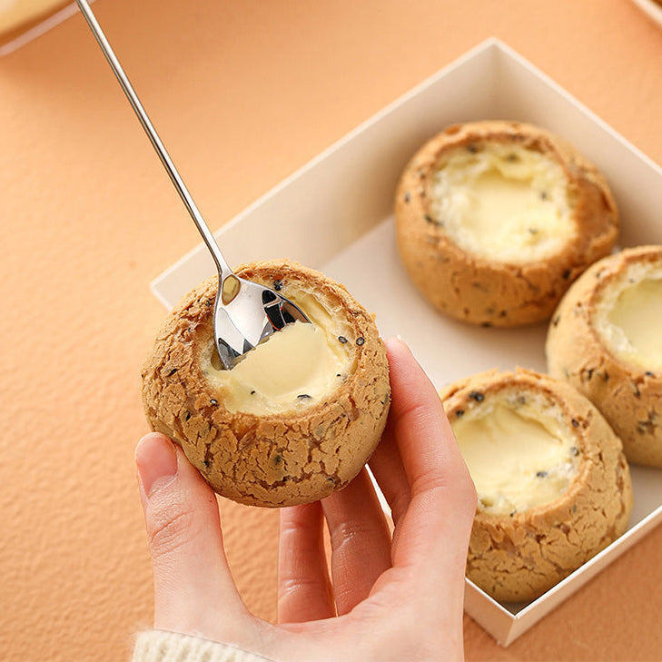 Muỗng FaSoLa hình mèo đen trắng 1 chiếc – muỗng khuấy cà phê & trang trí bàn ăn