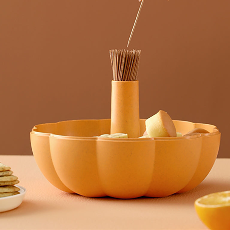 Hộp Đựng Kẹo FaSoLa Hình Bí Ngô cỡ L – khay đựng bánh kẹo trang trí tiệc