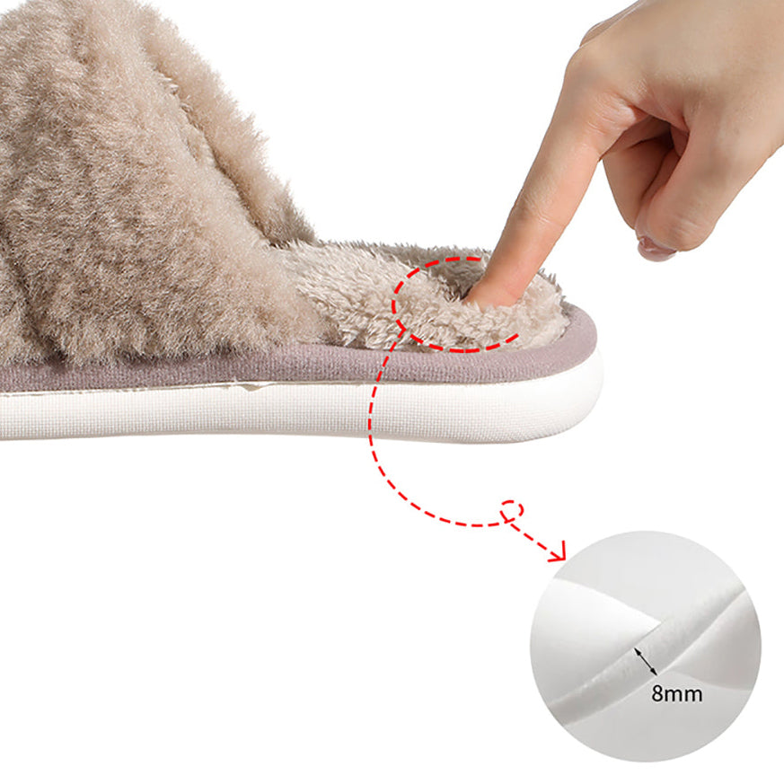 Dép Bông Hàn Quốc FaSoLa cỡ 36-37 – êm ái, chống trượt